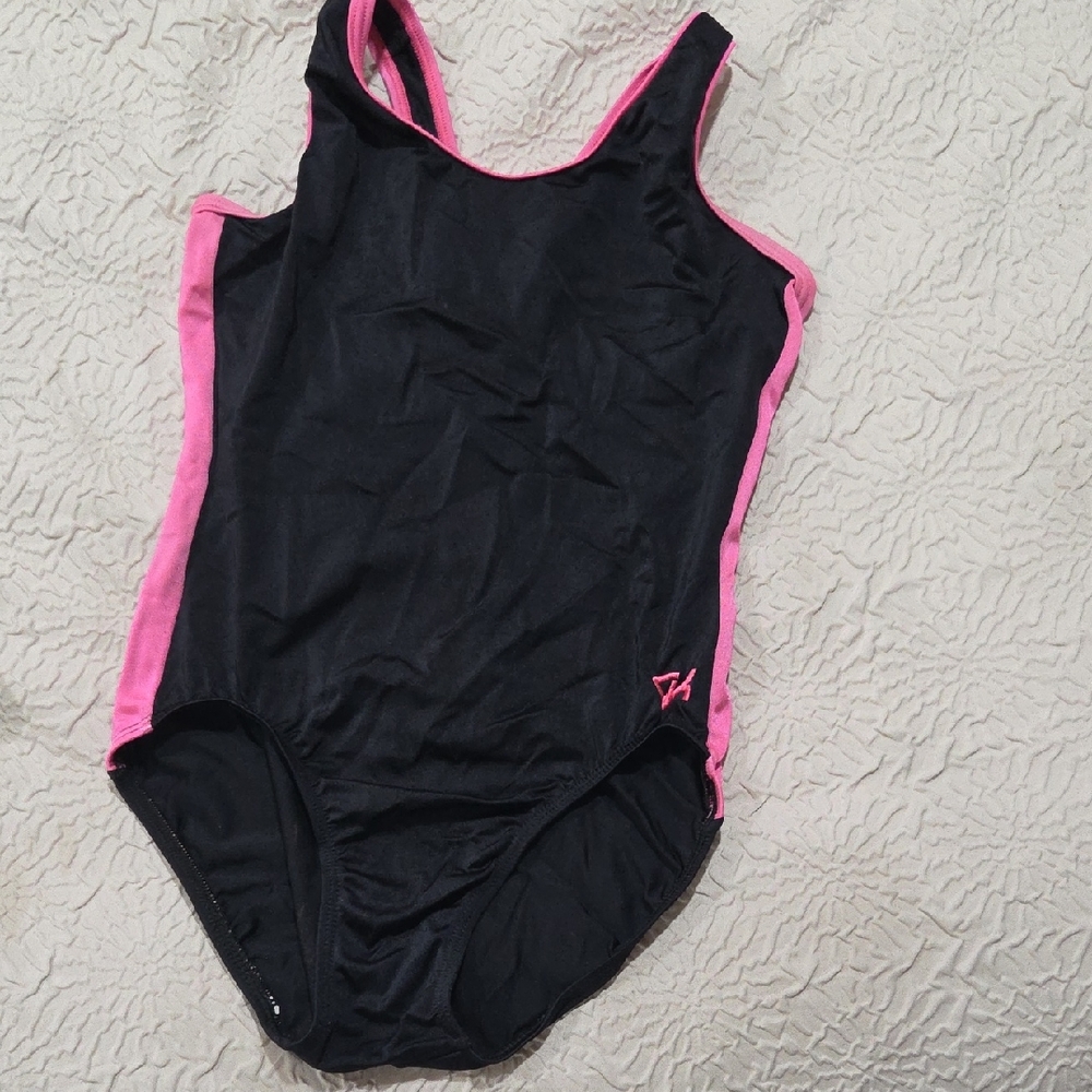 Black and Pink Leotard